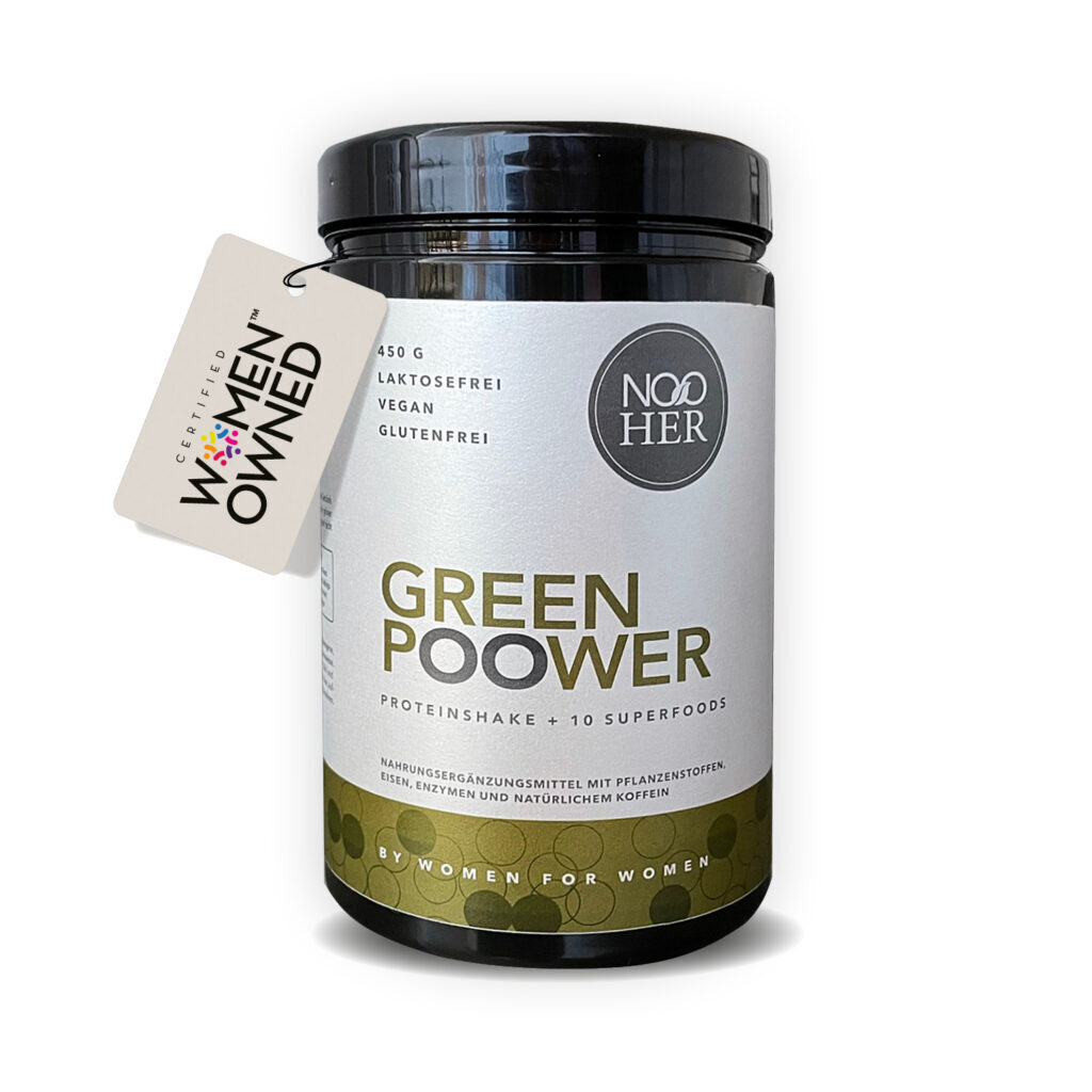 Green Power von NooHer: Proteine und zehn Superfoods