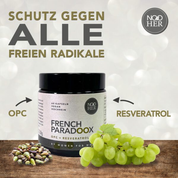 French Paradoox von NooHer OPC Resveratrol Piperin